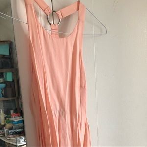 REVOLVE CLOTHING pink halter MAXI DRESS, S, New
